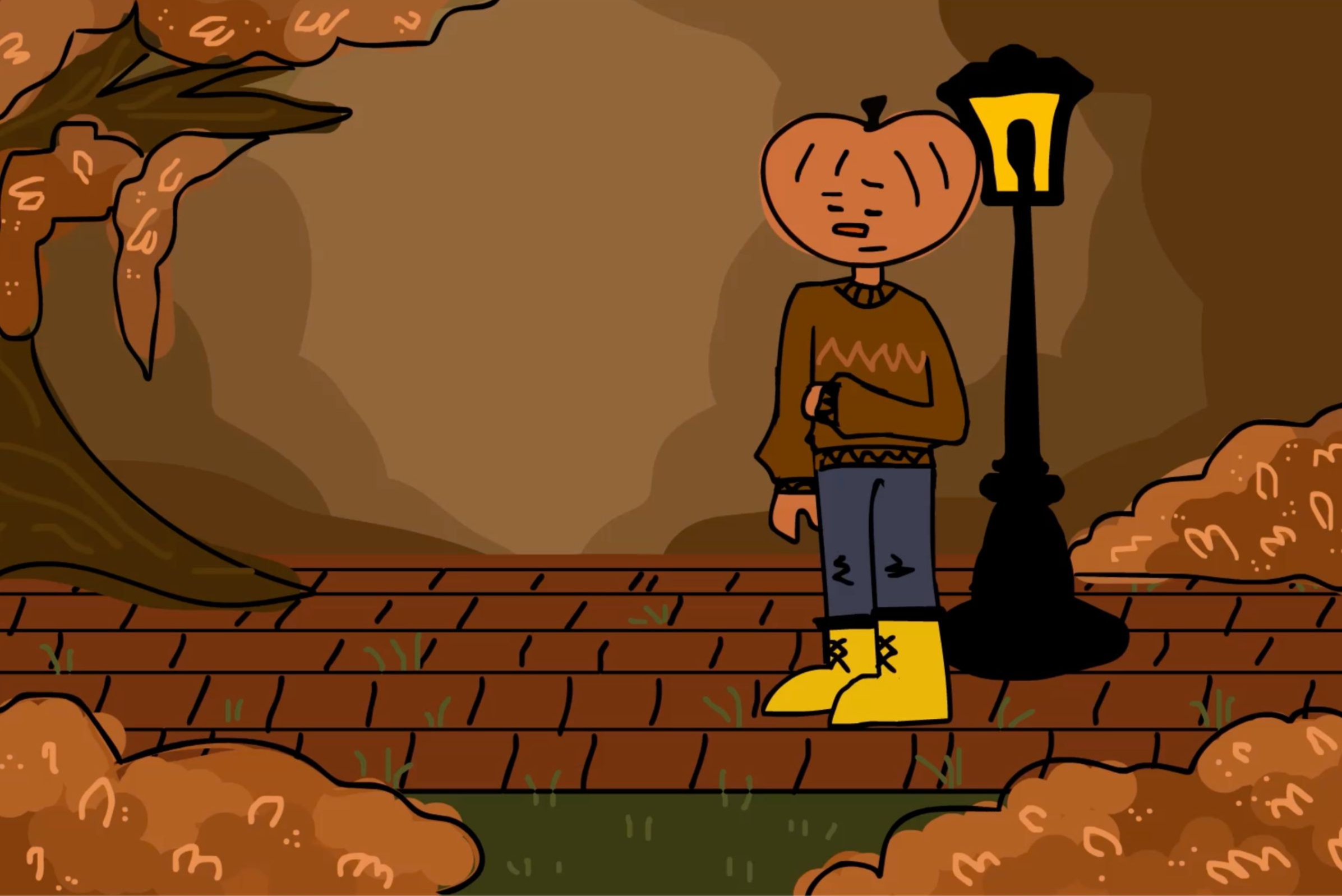 Lonely Pumpkin
