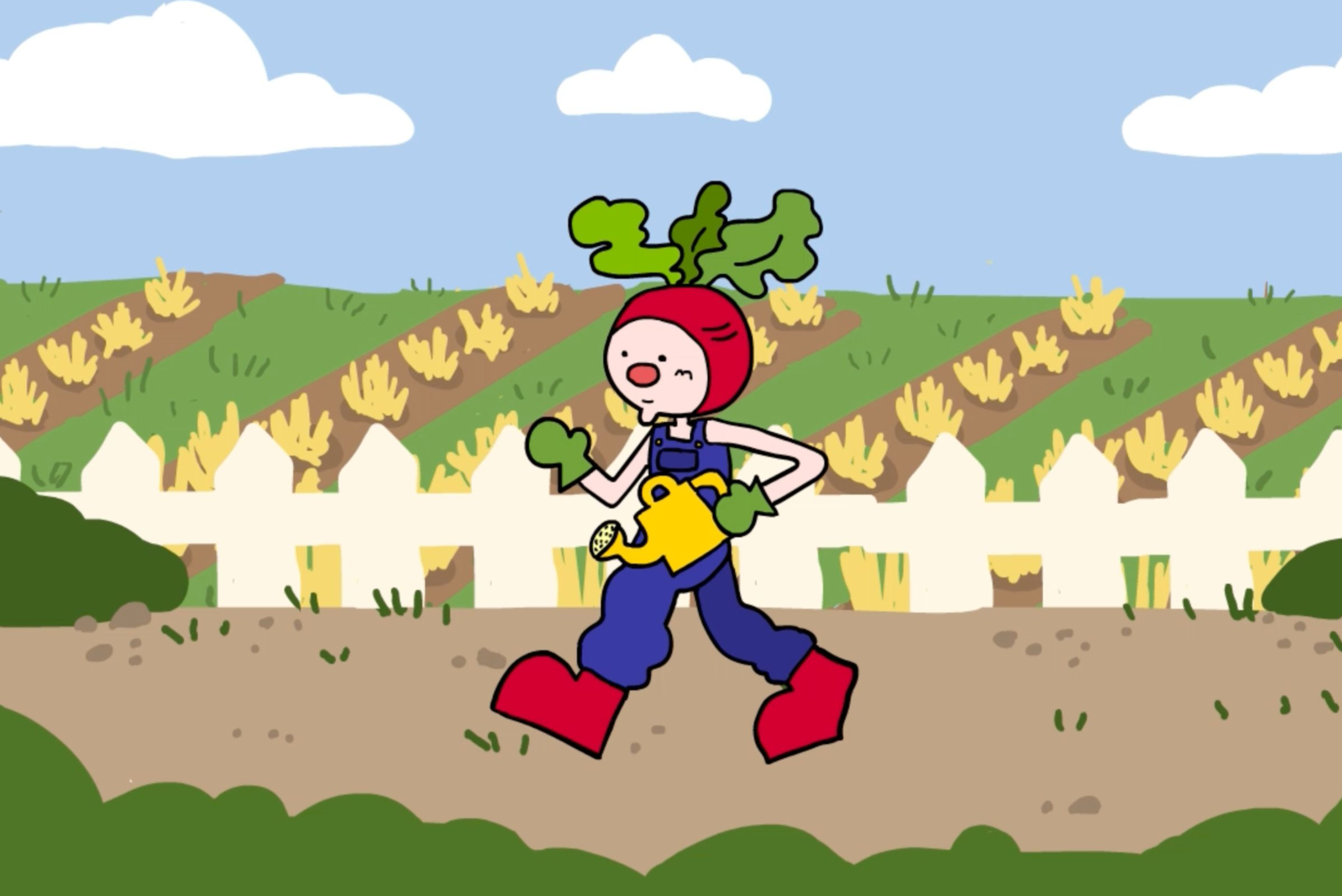 Radish Parallax Scroll